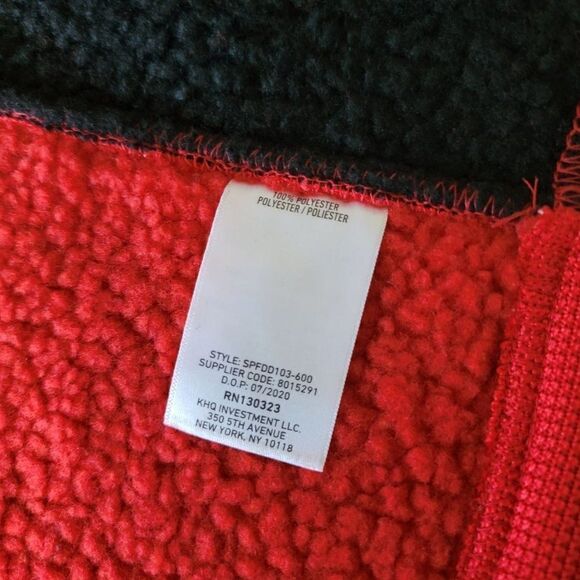 Spyder Men's - S District Full Zip Fleece Jacket - Racing Red - Picture 8 of 9